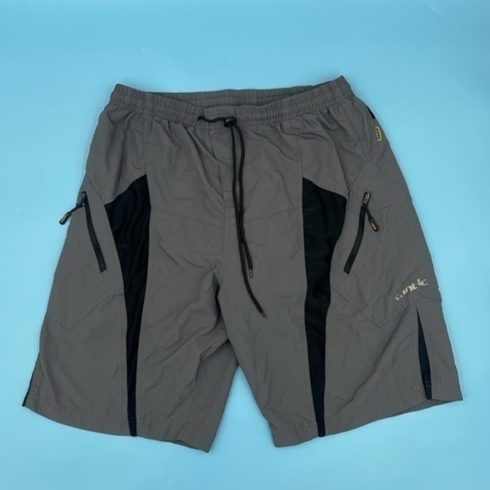 SANTIC Cycling Cargo Shorts With Inner Padding